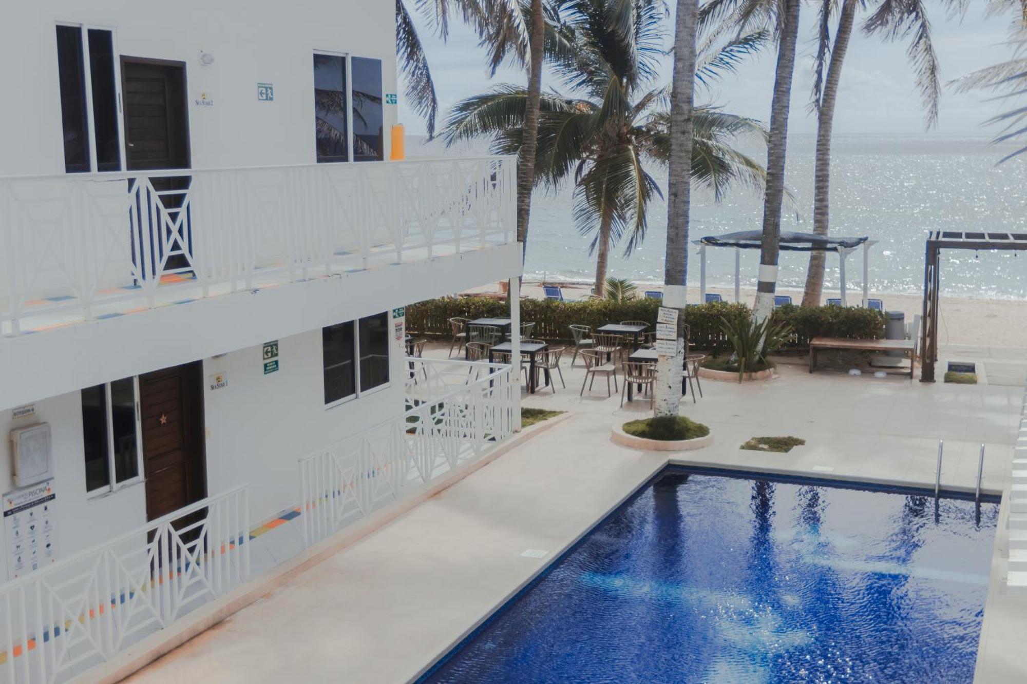 Hotel San Luis Beach House San Andres  Bagian luar foto